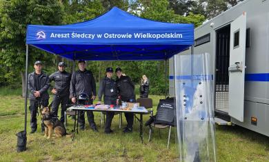 Funkcjonariusze Aresztu Śledczego na festynie majOSTaszki  - Służba Więzienna